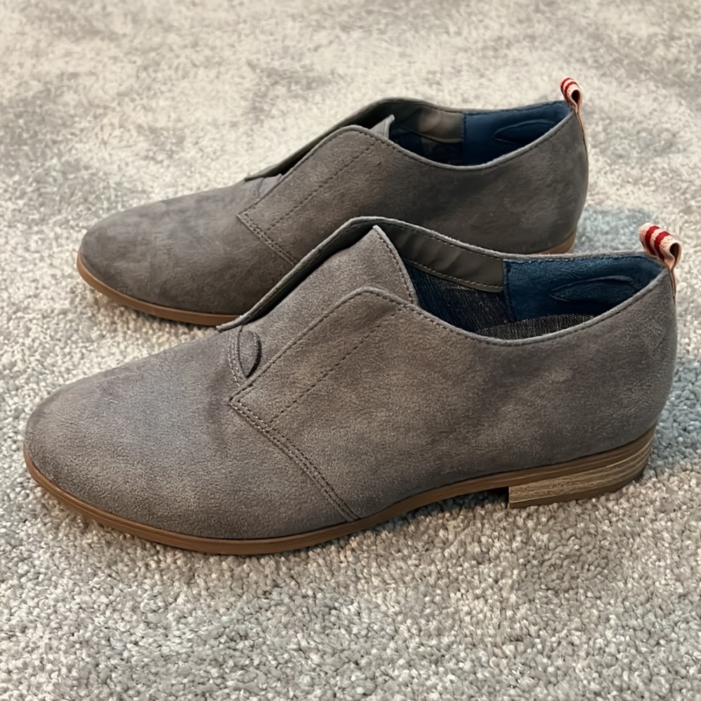 Dr. Scholls grey slip on shoes